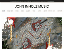 Tablet Screenshot of johnimholz.com
